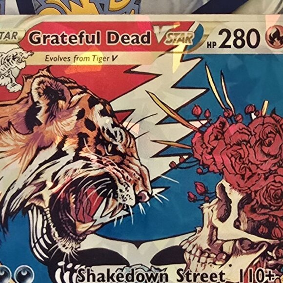 Grateful Dead Vstar Pokemon Card - Shakedown Street - Picture 6 of 10